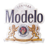 Modelo Cerveza Beer Embossed Shaped Metal Sign - 15.4" x 15.75"